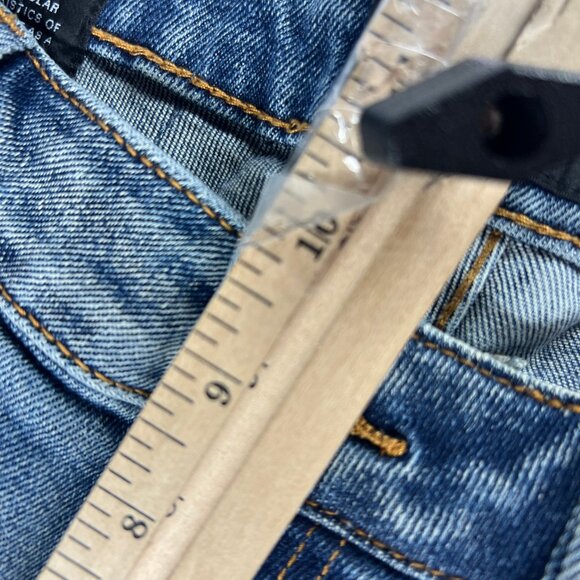 Cult Of Individuality Jean Men 33x31* Rocker Slim Paint Splatter Denim Tag 32x33 - Picture 15 of 16